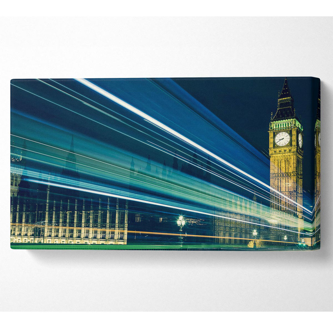 Azueta Big Ben Speed Of Light 6 - Kunstdrucke auf Leinwand