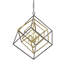 Lustre géométrique à 4 lumières de style bougie Goulart-32059671