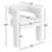 Darlington Chenille Upholstered Dining Arm Chair-1478596876