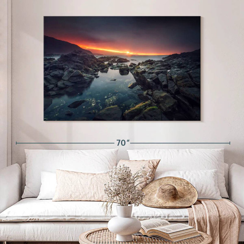 Alvord A Ray Of Light, 34" H x 51" W