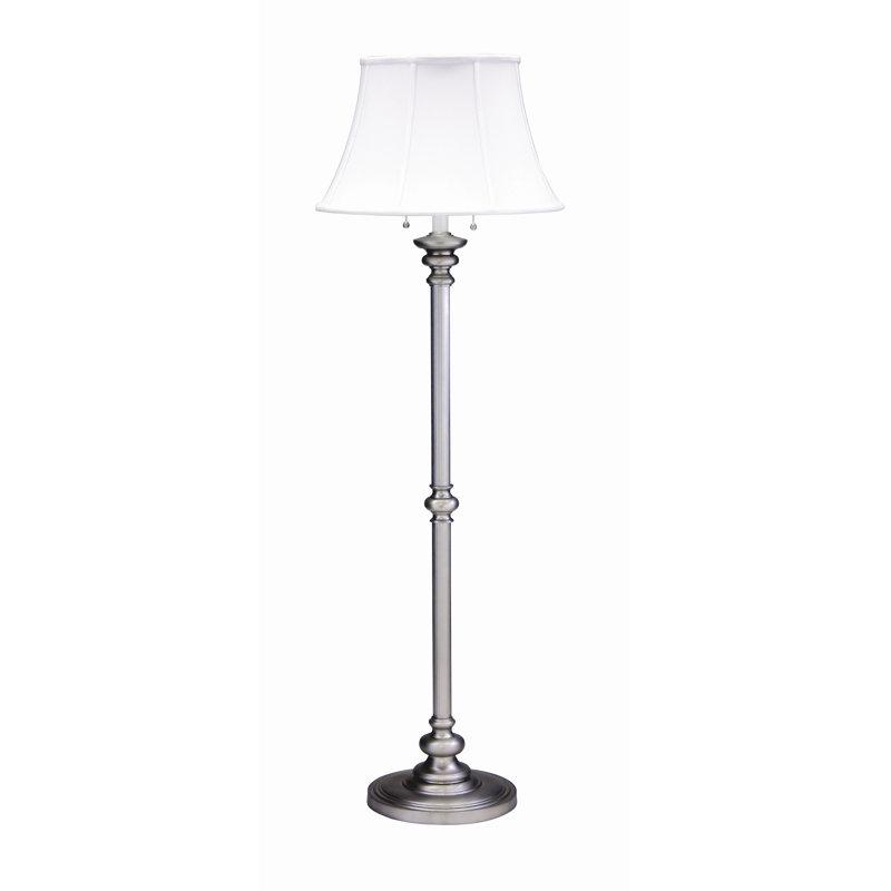Lampe sur pied 57,5 po Ashton, Étain