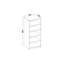Genan 190.1cm H Standard Bookcase-1116286756-1126068913