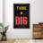 Inspirational Textual Word " Think Big "-94537417