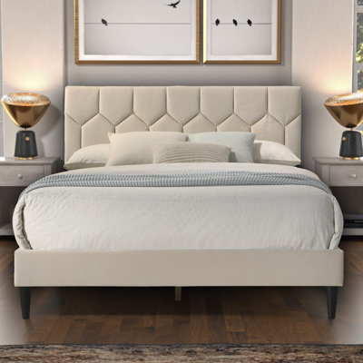 Upholstered Double Bed