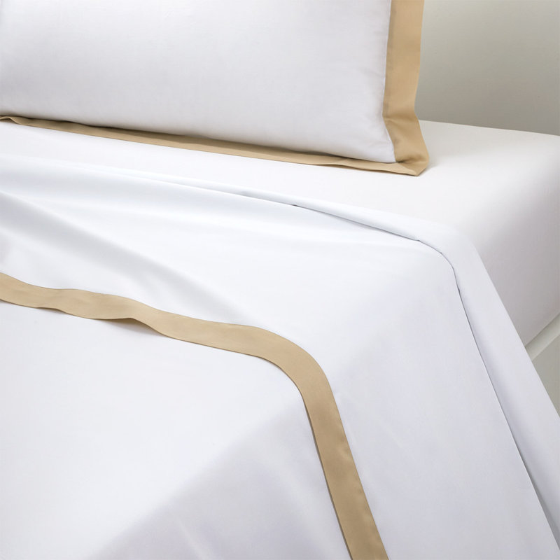 Linea Flat Sheet, Tan