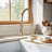 Topcraft Single Handle Single Hole Pull Down Kitchen Sink Faucet