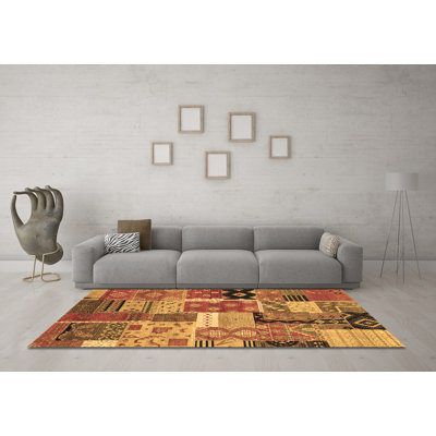 Washable Patchwork Indoor Rug