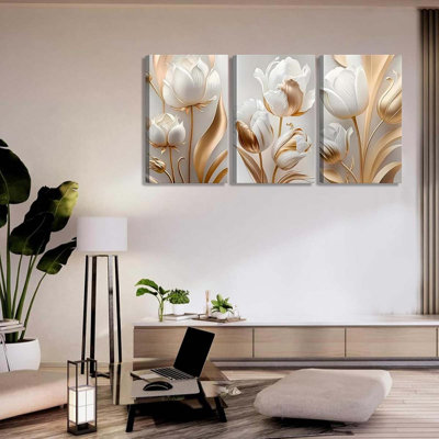 3 Piece Wrapped Canvas Print
