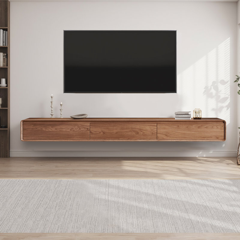 Modern Floating TV Stand With 3 Drawers, 94.49"