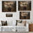 Brown Moose Majestic print on Wood Print-853824193