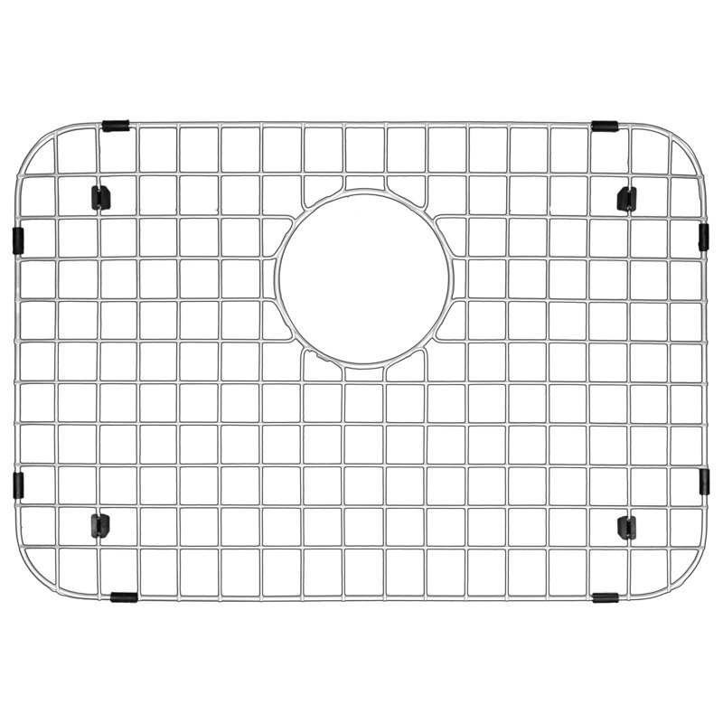 Karran Stainless Steel Sink Bottom Grid with Center Drain