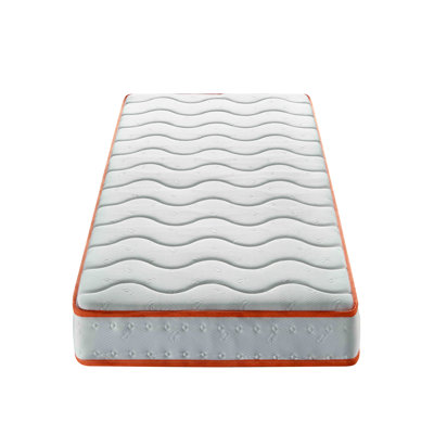 6" Hybrid Mattress In A Box – Medium Soft Foam & Pocket Spring Comfort, Cooling Breathable Cover, Certipur-US Certified, Fiberglass-Free,Twin