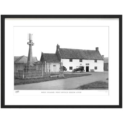 Holy Island, Post Office Green C1930 1 Piece Single Picture Frame Wall Art