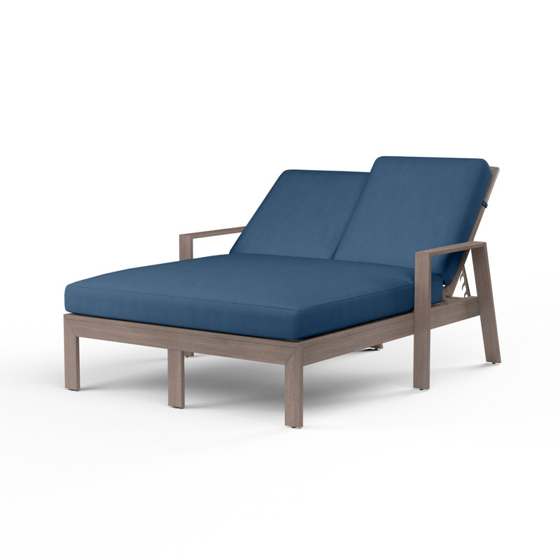 Méridienne double inclinable Laguna, Sunbrella® Echo Midnight