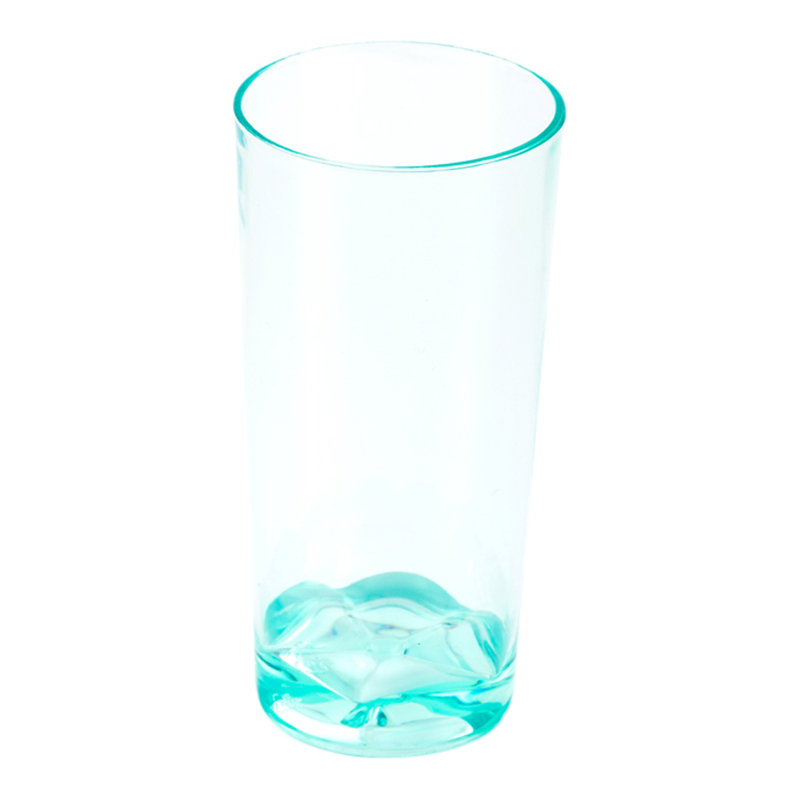 Restaurantware-2 Ounce Shot Glasses, 100 Round Incline Cups - With Seagreen Finish, Disposable, Plastic Shot Glasses, For Serving Samples At Wedding Banquets And Catered Events