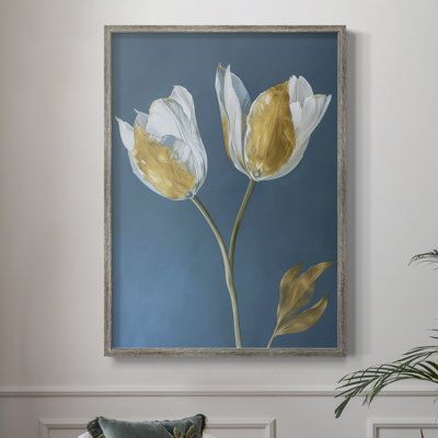 Impression encadrée FLORAL Series CXI - bois massif