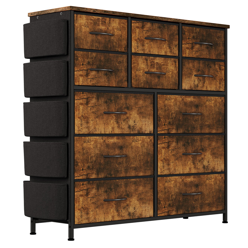 99cm W 12 - Drawer Chest of Drawers