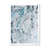 Impression blanche sur toile encadrée