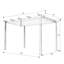 156'' W x 120'' D Aluminum Canopy