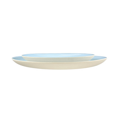 Canvas Home Shell Bisque Porcelain Salad Plate