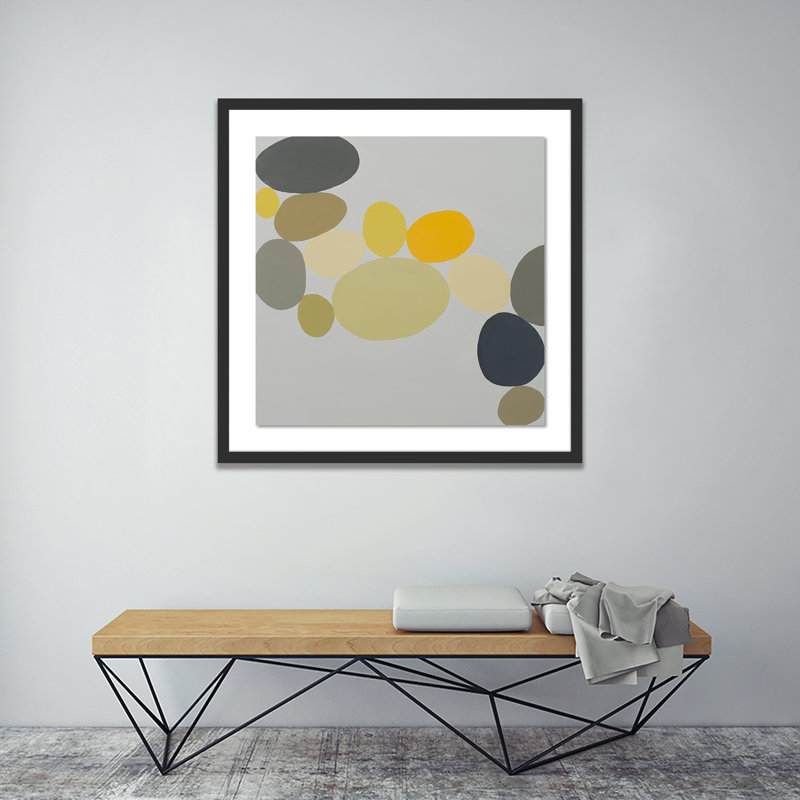 Turmeric Stack Print by Erica Hauser, Black