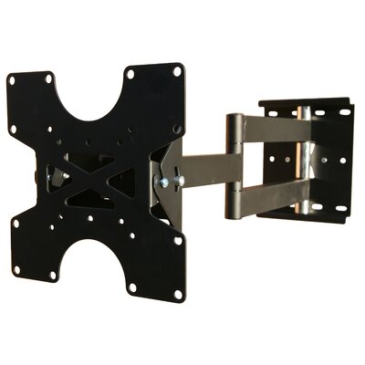 Mount-It Full Motion TV Wall Mount | 25 in. Long Extension Swing Arm Bracket For Stud Installation -  MI-411