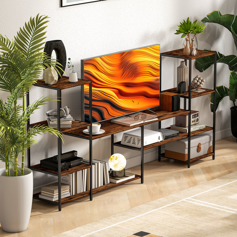 Unfinished TV Stand, 93" H x 192" W x 33" D