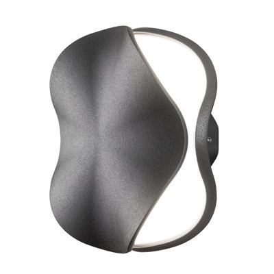 Matera Integrated LED Outdoor Armed Sconce