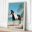 Horse on Tropical Shore Coastal - Wrapped Canvas-1041212804-1041212921