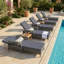 Coussin inclinable Costway Pe Rattan-101067706-123185678