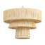 Chambo 1 - Light Natural Shaded Pendant