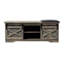 Banc rembourré en similicuir, banc de rangement, banc à chaussures pour hall d'entrée-667815301