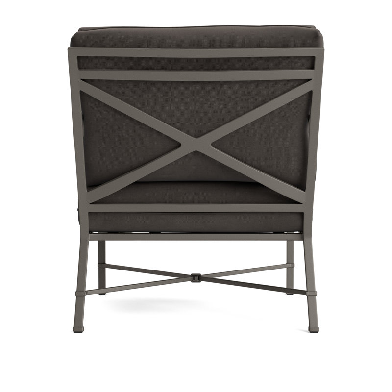 Venetian Outdoor Lounge Chair, Mica, Fusion Charcoal