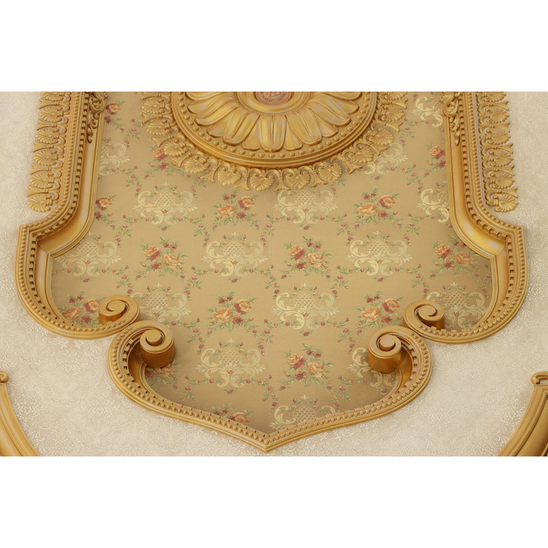 Floral Fantasy Chandelier Ceiling Medallion