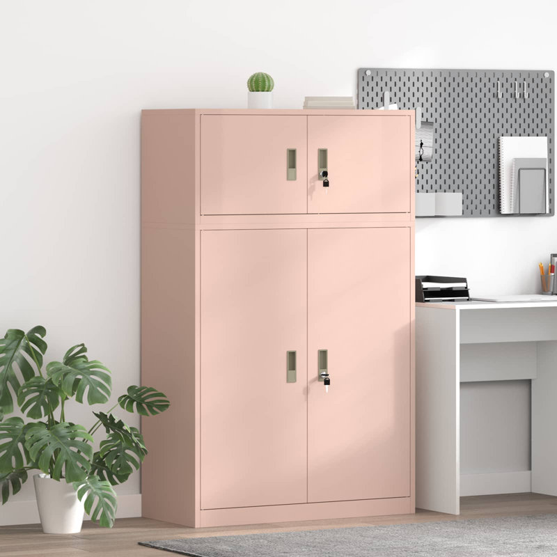 Storage Cabinet, Pink