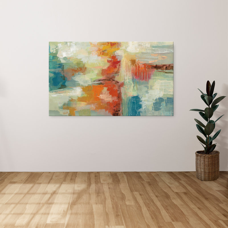 "Coral Reef" par Silvia Vassileva, reproduction sur toile, H 18 po x l 30 po x P 1 po