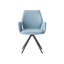  Chaise d'appoint en cuir Camden
