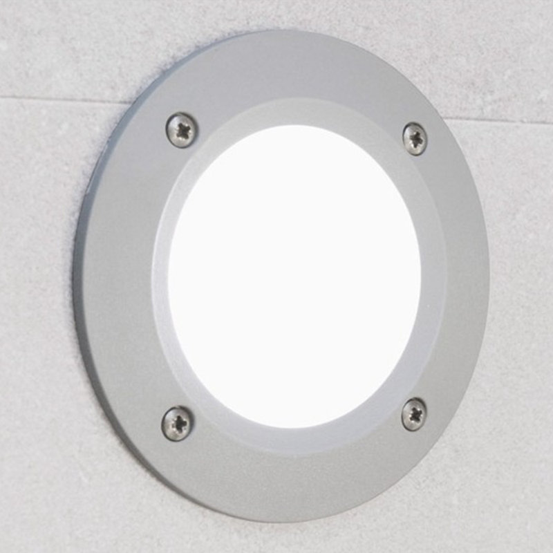 Tahnaout 1 - Bulb Outdoor Bulkhead Light, Grey