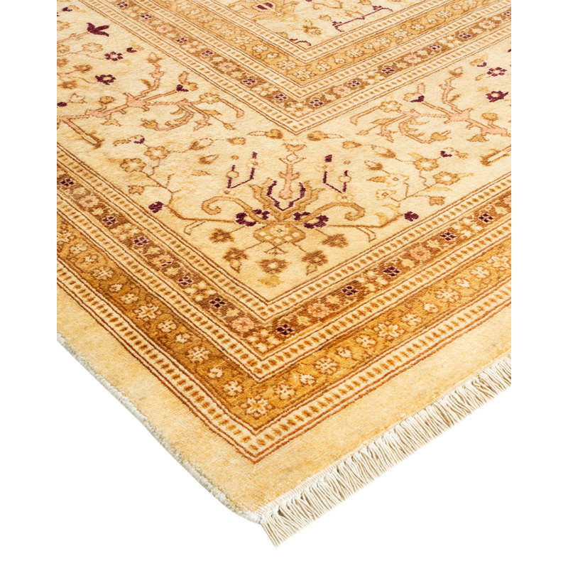 Classic One-of-a-Kind 9' 3" X 11' 8" Hand Knotted Area Rug