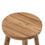 Table d'appoint ronde en bois 16 x 16 po, solide et pour table 16 x 16 po, convenant à la maison