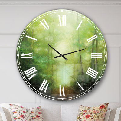 Swigart Metal Wall Clock