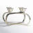 Nara 5.6" Aluminum Tabletop Candelabra-496595421