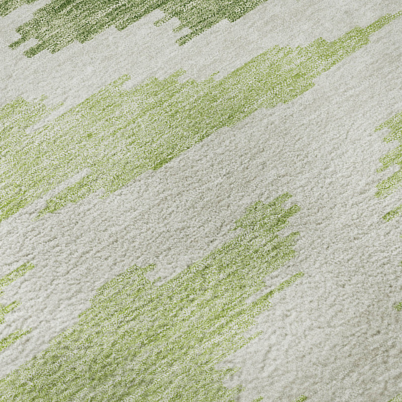 Tapis vert de qualité supérieure lavable à la machine, Rond 8 pi