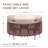 Breathable Patio Dinning Set Cover Round-76906755
