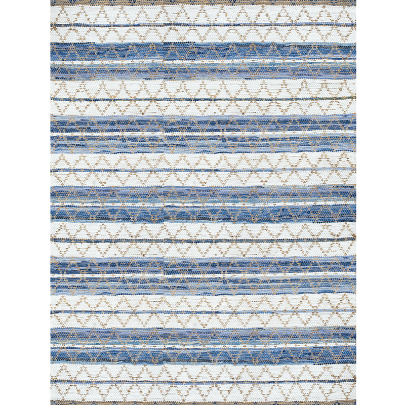 Hornersville Striped Indoor Rug, Rectangle 2' x 3'