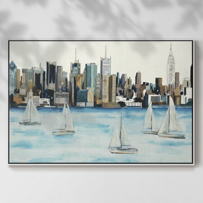 Boat City Boat City - peinture encadrée