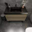 Ensemble de meuble-lavabo simple mural 42 po Golitz-1858052782