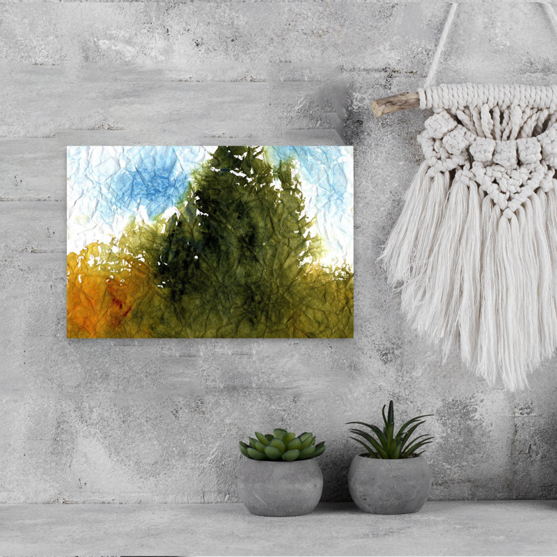 Art contemporain abstrait contemporain, H 12 po x l 18 po