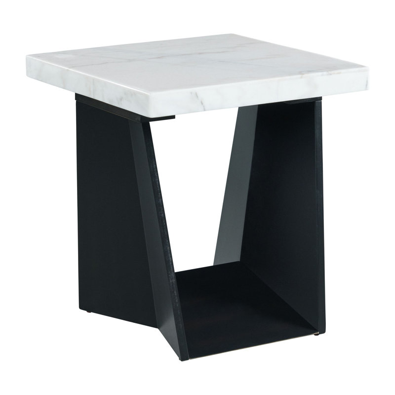 Table de bout Antoya, Blanc