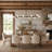 10-Lights  Adjustable Modern Linear Branch Chandelier-123162534